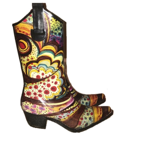 western style rain boots